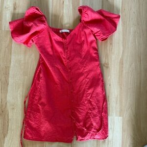 Abercrombie & Fitch Red Mini Dress